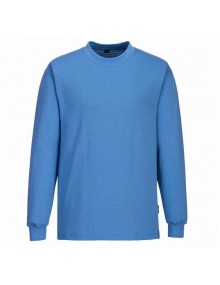 Portwest AS22 Anti-Static Long Sleeve T-Shirt     Clothing  